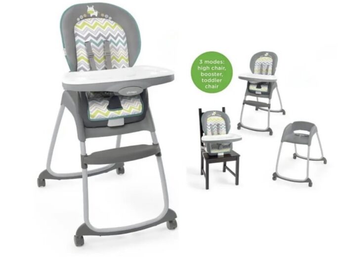 Ingenuity Trio 3-in-1 High Chair -  High Chair, Toddler Chair, and Booster