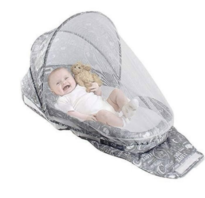 Multifunctional Portable Baby Separated Bed with mosquito net - Image 4