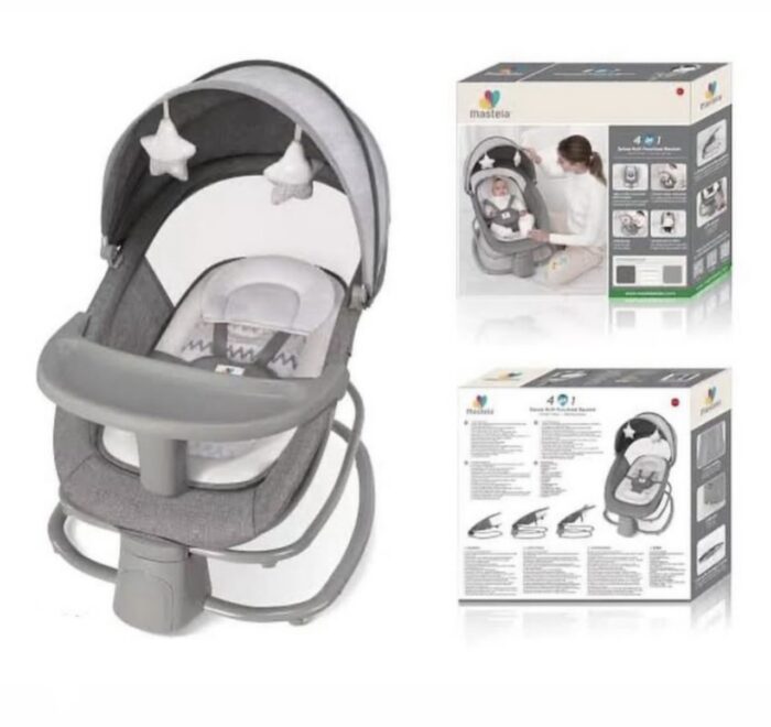 MASTELLA 4IN1 NEW BORN ELECTRIC BABY SWING