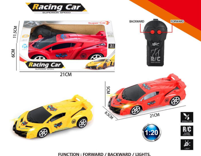 THE RACING CAR