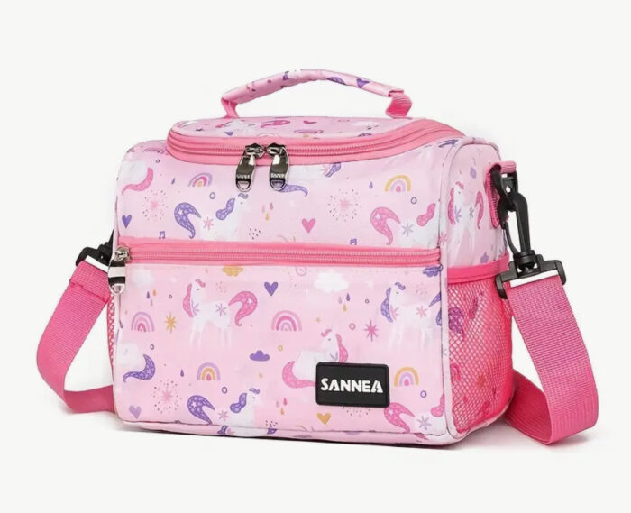 Sannea Insulated Lunch Bag With Bottle Holder - Image 6