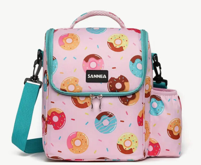 Sannea Insulated Lunch Bag With Bottle Holder - Image 2
