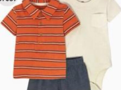 Three-in-one baby boy wear