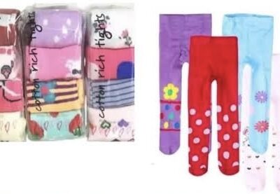 Cotton Rich 4in1 Tights Pant Host for 0-3, 6-9, & 12Months old
