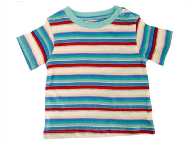 Boy's T Shirt - Multicolor Striped