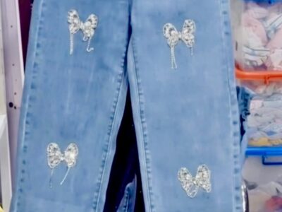 Girls jeans trousers