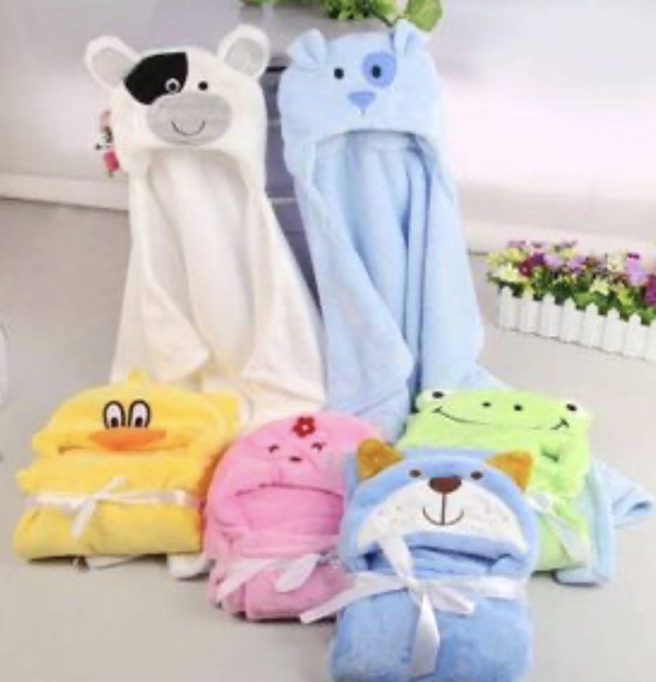 Baby Hooded 3D Baby Blanket - Image 3